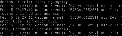 syslog linux