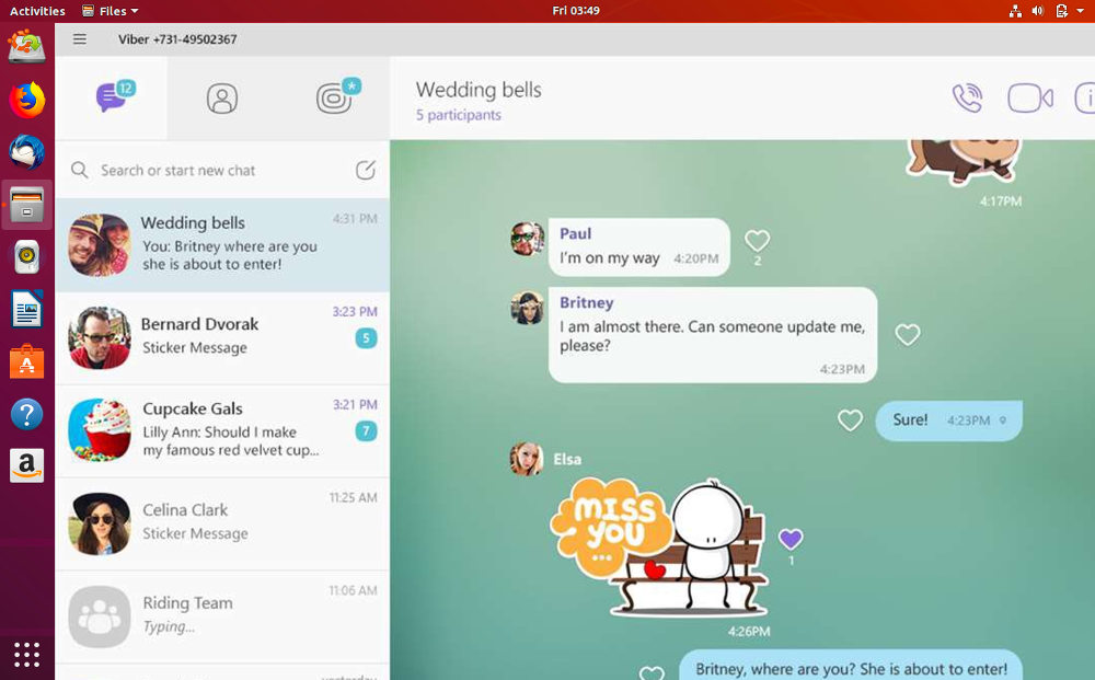 Удалить viber из ubuntu