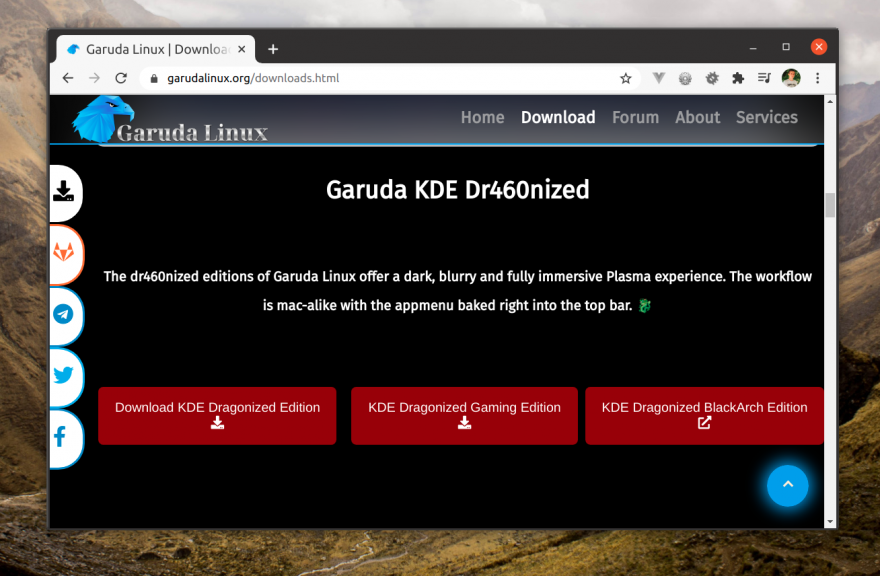 Как установить Garuda Linux