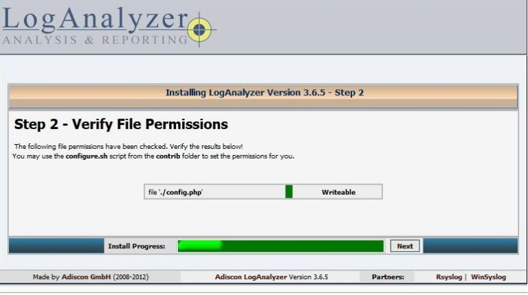 Как настроить Loganalyzer с Rsyslog и MySQL