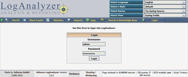 Rsyslog и loganalyzer настройка на ubuntu