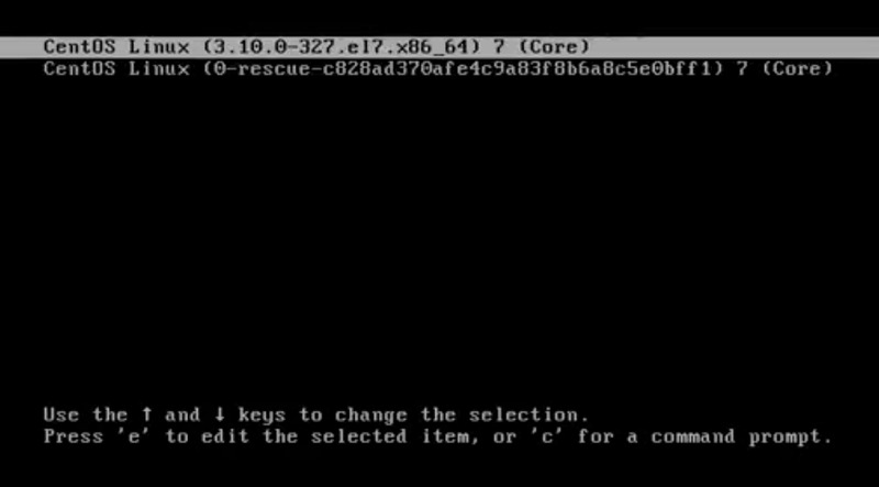 Single mode в CentOS Stream 8
