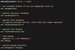 Настройка Vim