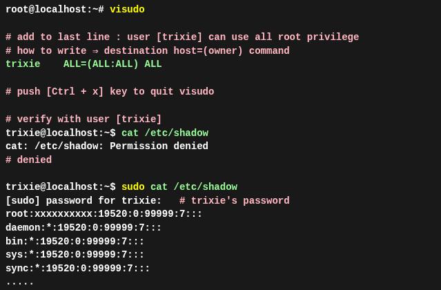 Настройка sudo в Debian 13